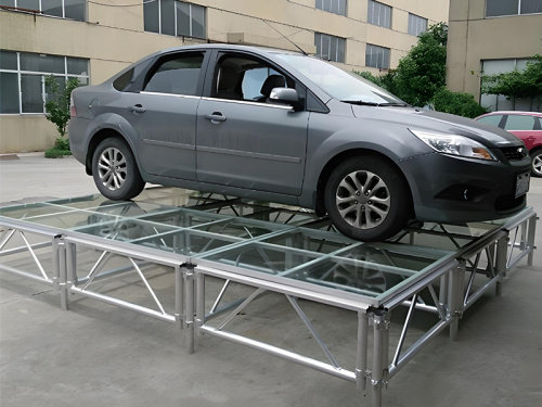 What Are the Advantages of Aluminum Alloy Plug - in Stages Compared to Traditional Steel Structures?