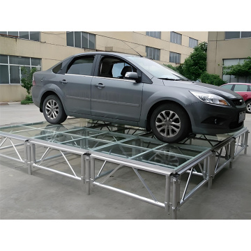 What Are the Advantages of Aluminum Alloy Plug - in Stages Compared to Traditional Steel Structures?