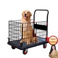 OEM Foldable Push Hand Cart - 1320lb Capacity with 360 Degree Swivel Wheels1