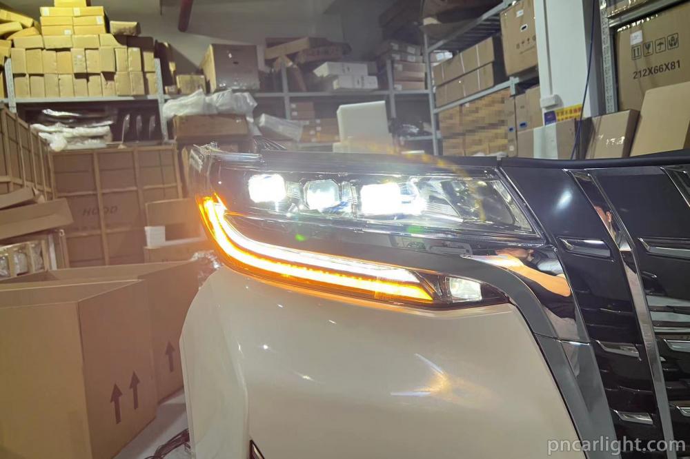 Alphard headlights