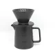 Varm keramik V60 häll över kaffe Droppare set