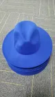 カスタムデザイナーボウラージャズフェルトウールFedora Hat.