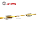 HDS Twin Screw Injection Molding Machine Screw Steel Material for Rubber Machinery Parts PP/PPS Compatible 1 Year Warranty 50kg1