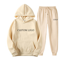 High Quality Thick Oversized Custom Logo Hoodies & Unisex Two-Piece Sports Suits1