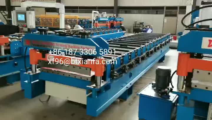 mini-flute profile sheet machine for Australia