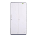 2 Door Iron Clothes Wardrobe - Factory Price Steel Lockers for Workshop and Office1