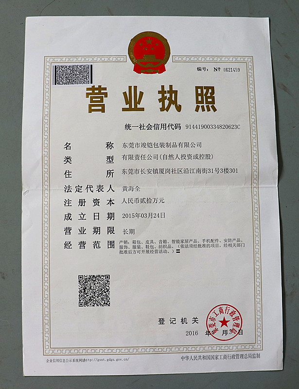 Business License