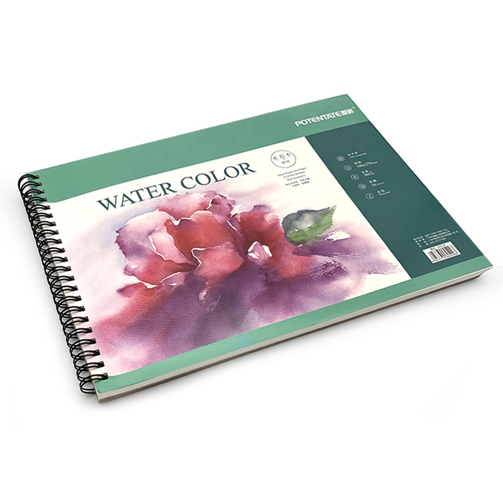 Potentate 16K Pad Watercolor Pulp Watercolor Paper 300GSM Paper/16 Sheets Papel Acuarela1