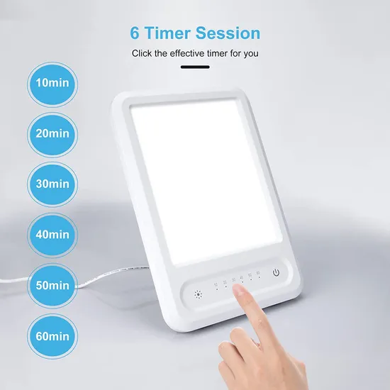Lámpara de escritorio LED de cuidado atento ajustable para una comodidad mejorada1