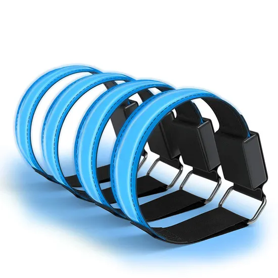 LED Reflexivo Armadband de segurança Cinturão Night Running Cicling Riding Sports Segurança Correia BRMAD REFFLEXTE1