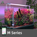 WEELAQUA M400K M Series PRO: APP-Controlled RGB UV LED Aquarium Light for Nano Tanks with Cycle Timer1