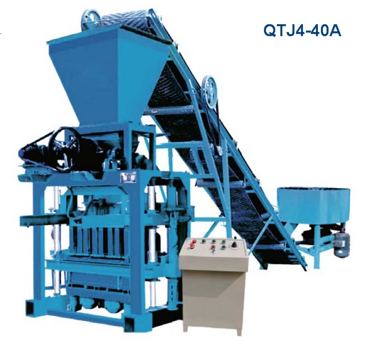 QTJ4-40A 소형 모바일 블록 제조 기계
