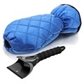 Waterproof Car Windshield Ice Scraper Mitt with Thick Fleece Lining: Efficient Snow and Ice Removal Tool for Winter1
