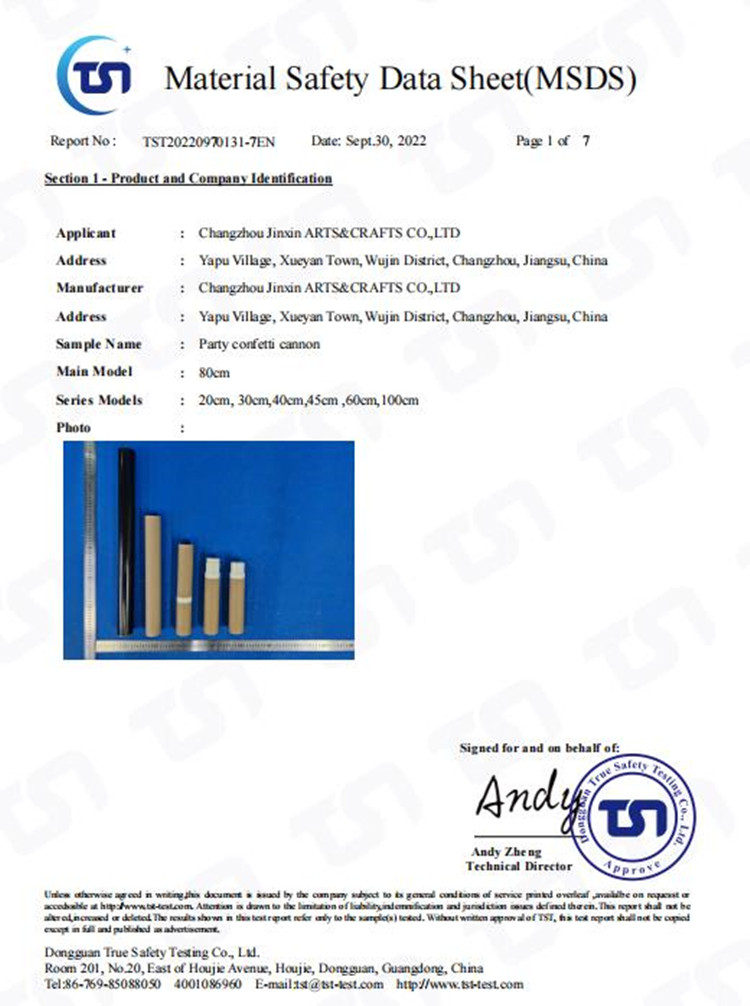 MSDS