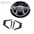 Carbon Fiber Interior Accessories: Steering Wheel Cover for Mitsubishi Outlander 20221