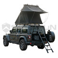 SNDN Small Car Roof Top Tent, Waterproof Aluminum Hard Shell Rooftop Tent for 4 Person Outdoor Camping1