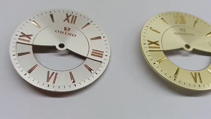 DL-86 Scheleton Fan Watch Dial