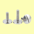 GB947 A2 Stainless Steel Extra Large Truss Mushroom Flat Head Slotted Screw1