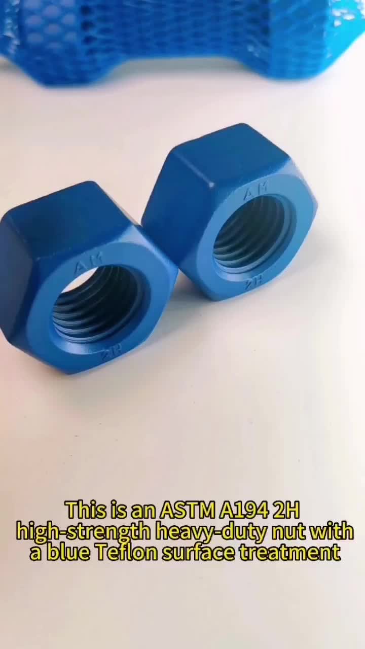 ASME SA194-7ml Kekuatan Tinggi Berat Hex Nut