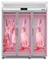 Vertical Hanging Meat Display Freezer Fridge for Supermarket1