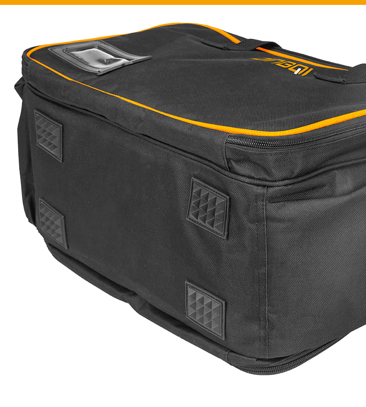 DINGQI portable 600D polyester wholesale custom professional tool storage bag tool bag tote bag