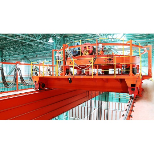 200 Tonnen Casting Vier Girder Overhead Crane helfen Maanshang Steel Works 3,2 Millionen Tonnen Spezialstahlprodukte Basis