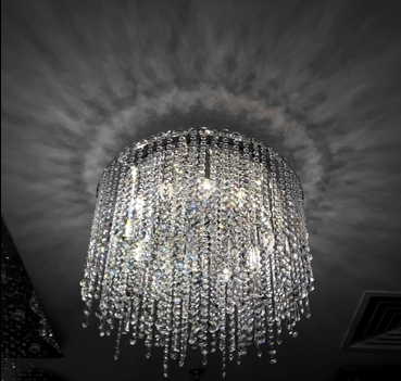 beads ceiling light