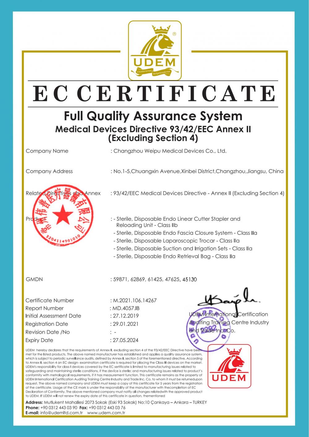 Full Quality Assurance System