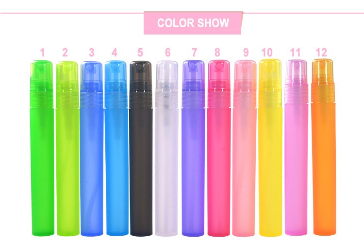 Mini Plastic Perfume Pen Shape Spray Bottles