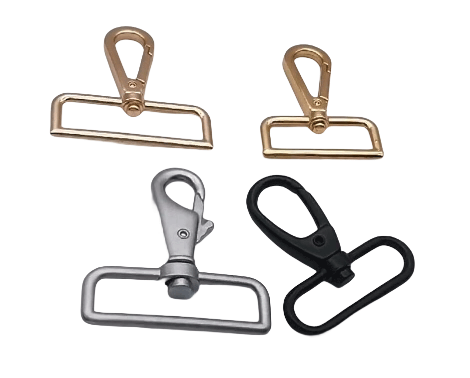 Metal Zinc Alloy Dog Clasps Hook Factory Wholesale Hardware Chains Swivel Hook Clasp for Handbag