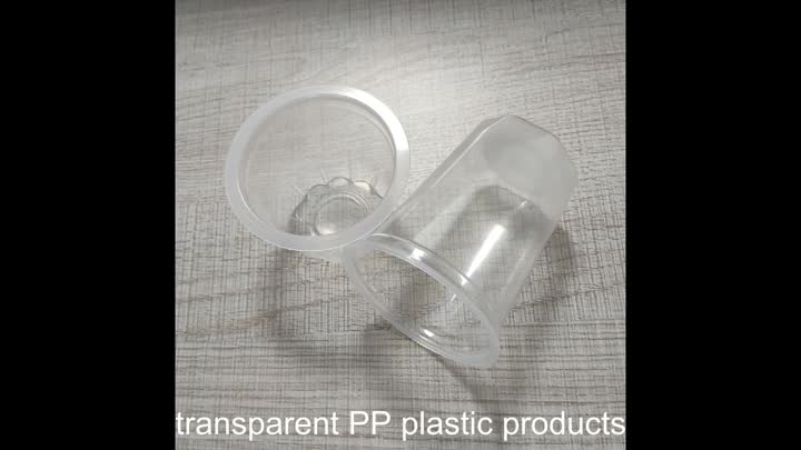 7.25 Productos de plástico PP transparentes