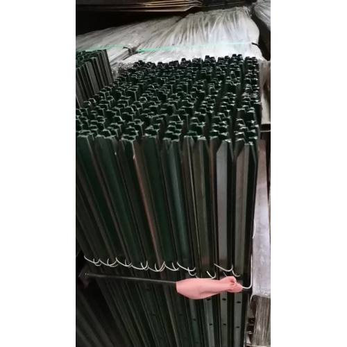 Y type post pvc coated