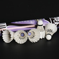 High-Quality Durable Duck Feather Shuttlecocks for Clubs - Cheap Foamed Plastic Head1