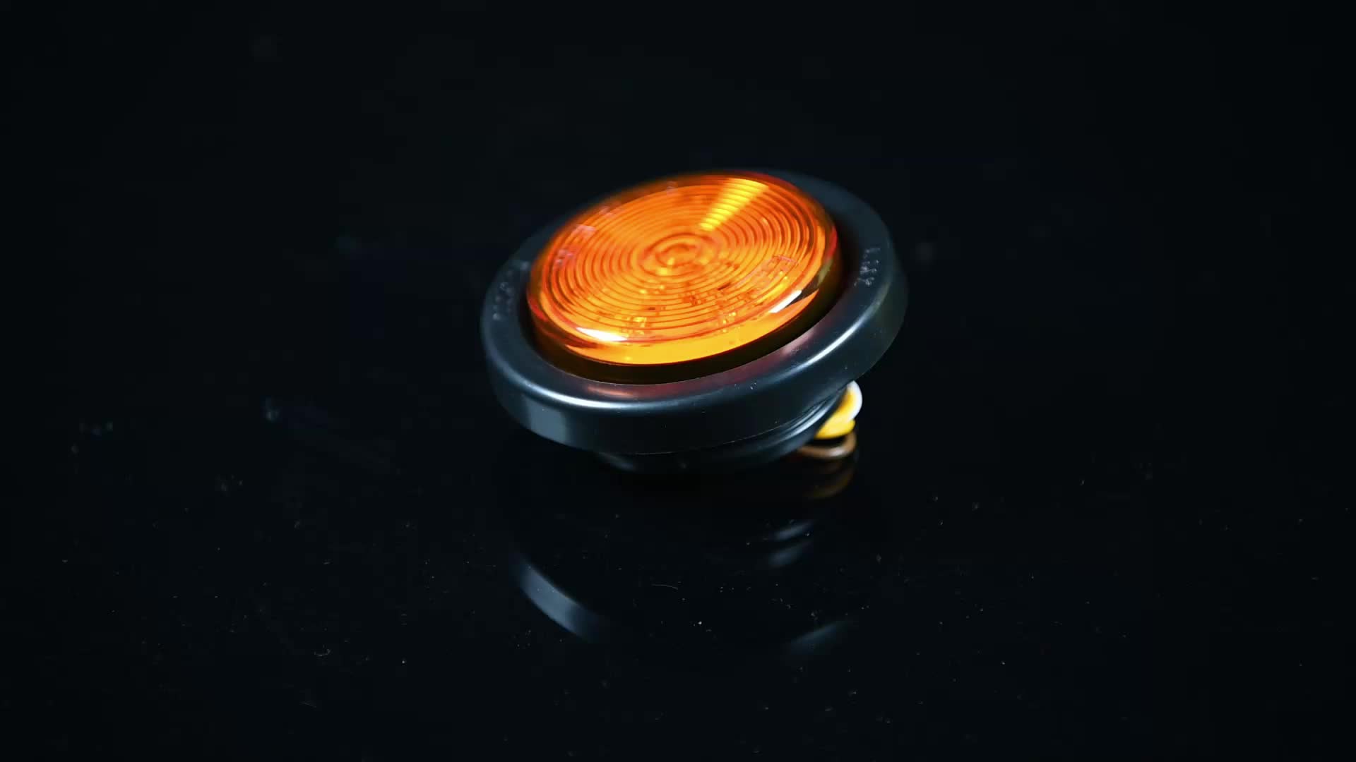 12V-24V Red Amber White da 2,5 &quot;pollici a LED Round Truck Side Ligher Light1