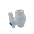High Quality Wholesale Customized PPR White Body Plastic Ball Valves with Certification1