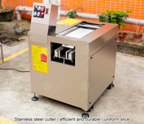 Máquina de processamento de peixe indispensável para fábricas de frutos do mar | Máquina profissional de corte de peixe e máquina de filetagem de peixe para corte diagonal de peixe padronizado