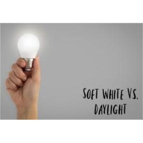 Soft white and daylight - what's the difference?