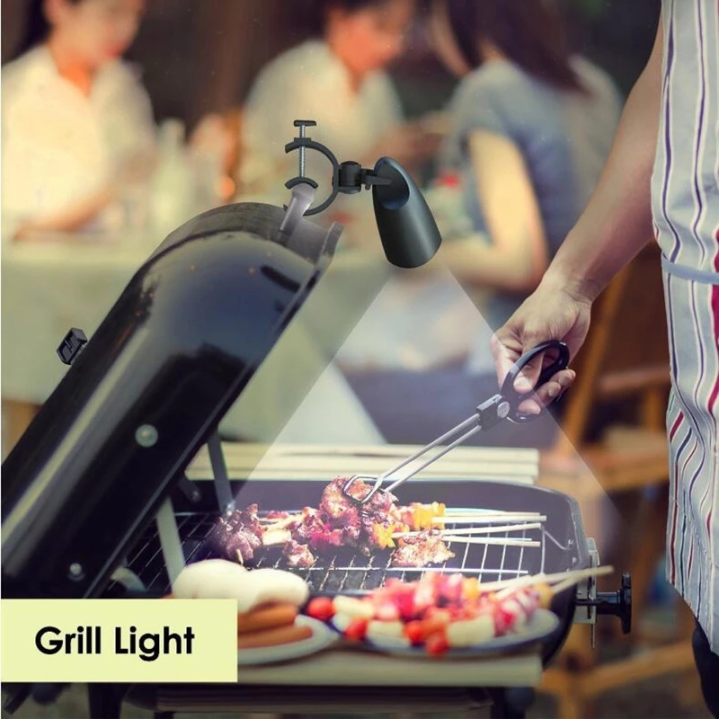 Lumière de barbecue à LED ultra-brillante rotative 360