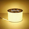 Customizable 110V 220V Waterproof COB LED Light Strip - Blue, Ice Blue, White, Green, Purple, Golden, Pink1