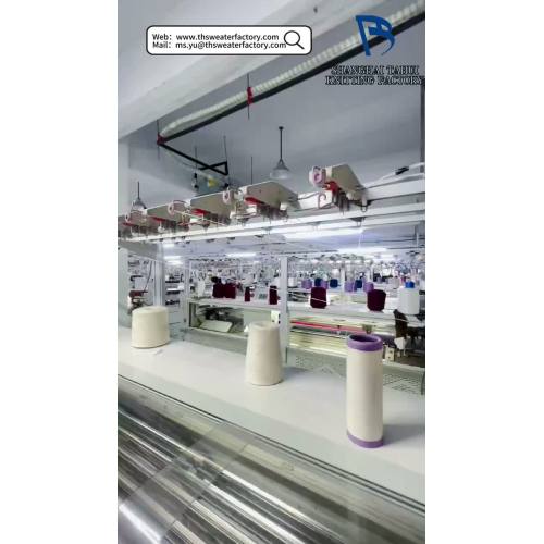 Видео демонстрации работы оборудования Shanghai Tahui Knitting