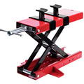 High Quality Pneumatic Motorcycle Scissor Lift Jack - 1100 lbs Steel Center Stand1