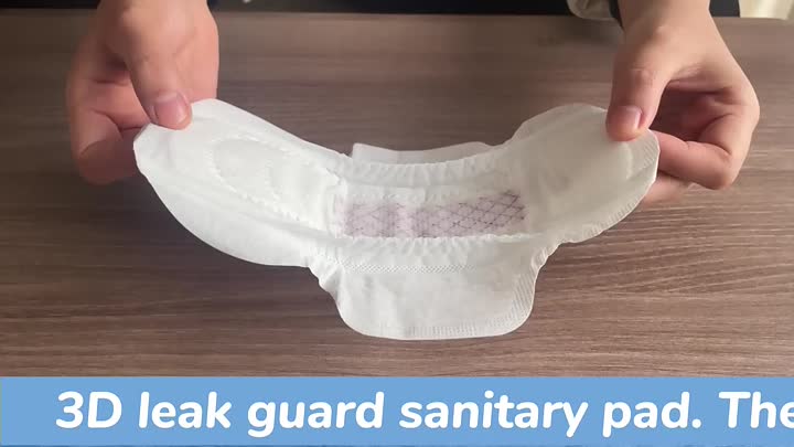 NDC-12 3D leaks protection sanitary pad