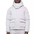 Νέο μόδα casual φορτίο χειμερινό σακάκι για άνδρες σχεδιασμό υπαίθριο προσαρμοσμένο λογότυπο τσέπη mens παλτό ζεστό puffer σακάκια1