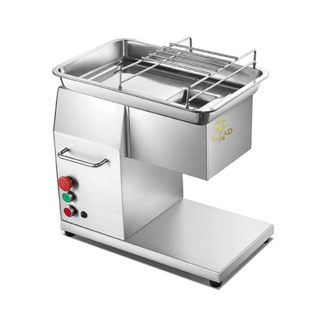 Safety Slicer Meat Fully Automatic Commercial Slicer Bacon Modern Food Industrial Use Spinner Biltong Machine Dicer Proffecional1