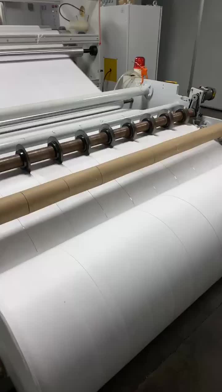 Linea di produzione di media filtranti a membrana.mp4