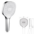 Xiamen High Pressure Hand Shower Head with Independent Water Channel1