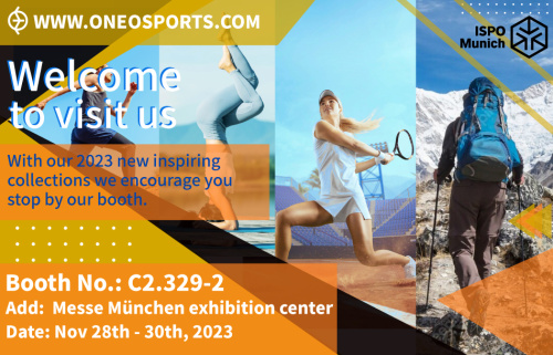 Oneo Sports toimub ISPO Münchenis 2023 28. novembrist kuni 30. novembrini 2023