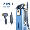 808 Pico Laser ND:YAG Picosecond Tattoo Removal and 808nm Diode Laser Hair Removal Machine1