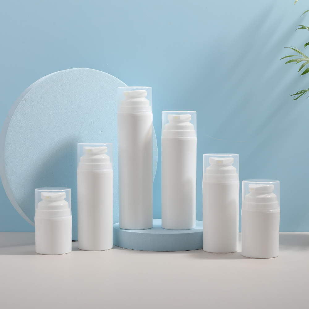 White Color Airless Bottle