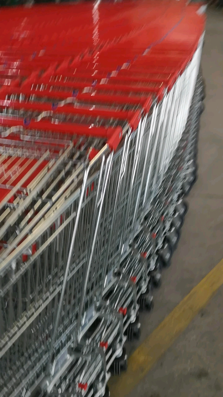 Asian Style Shopping Cart Trolley Used Supermarket and Store1